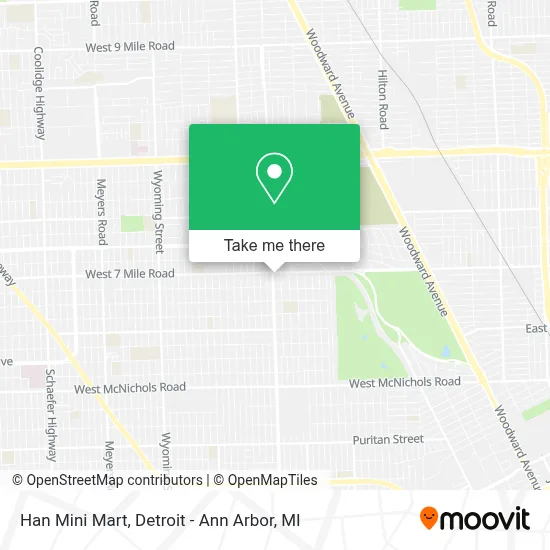 Han Mini Mart map