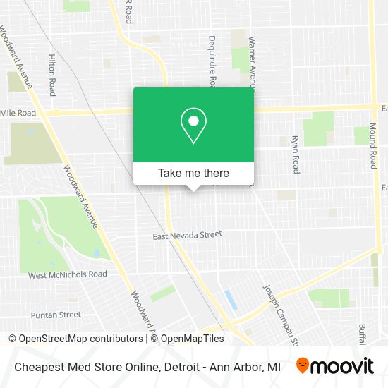 Cheapest Med Store Online map