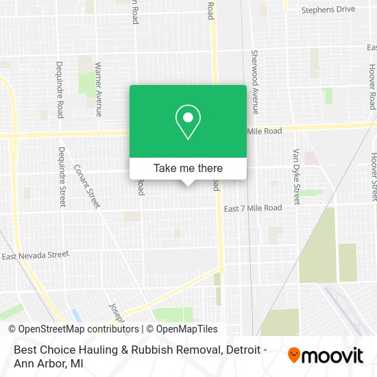Best Choice Hauling & Rubbish Removal map