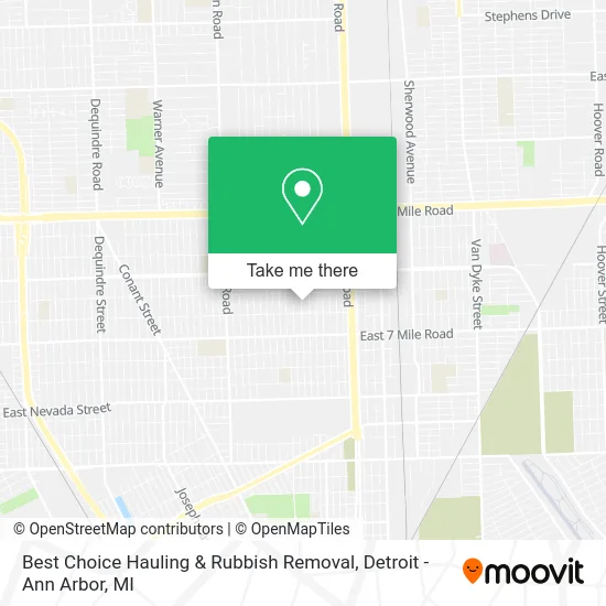 Mapa de Best Choice Hauling & Rubbish Removal
