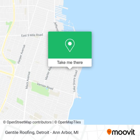 Mapa de Gentile Roofing