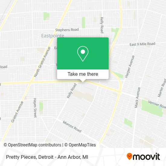 Pretty Pieces map