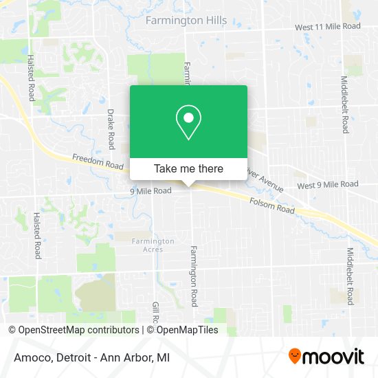 Amoco map