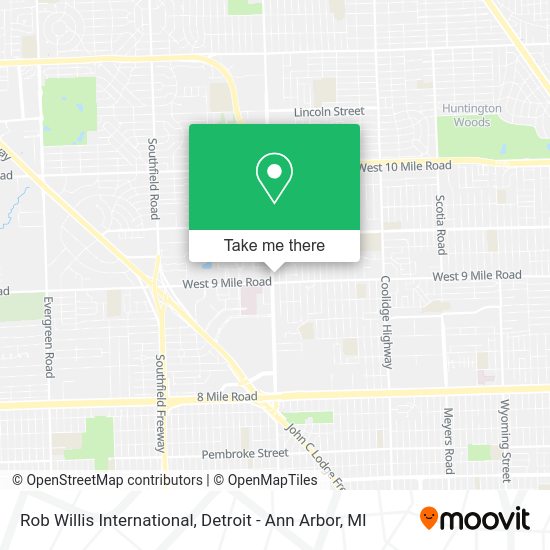 Rob Willis International map