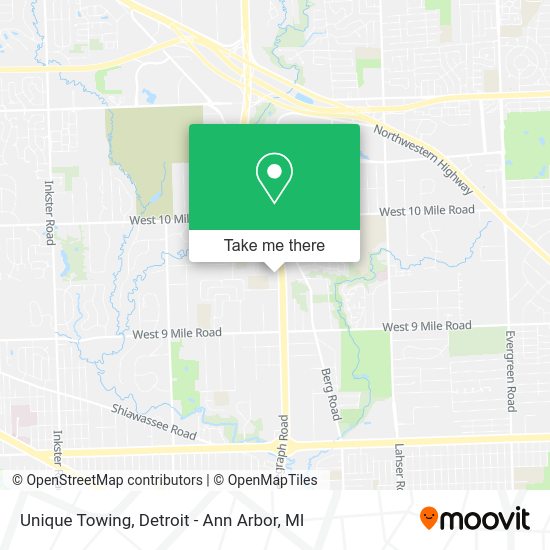 Unique Towing map