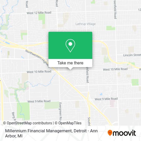 Mapa de Millennium Financial Management