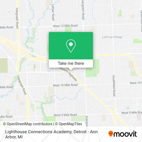 Mapa de Lighthouse Connections Academy