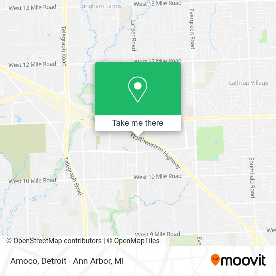 Amoco map