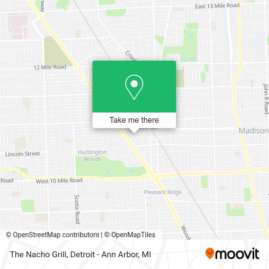 Mapa de The Nacho Grill
