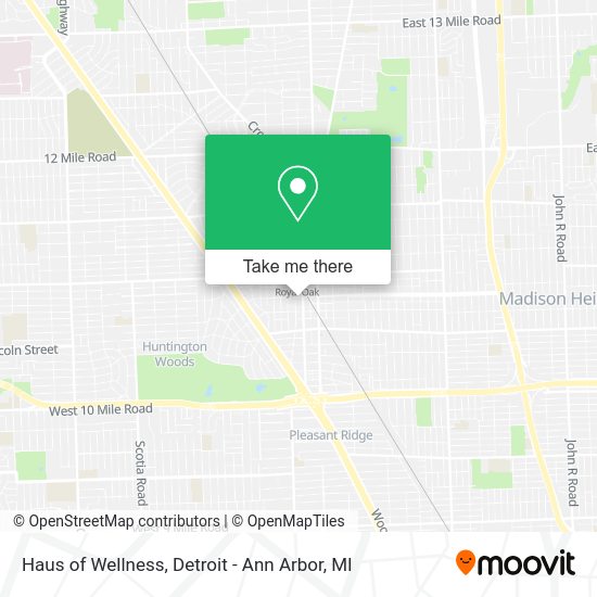Mapa de Haus of Wellness