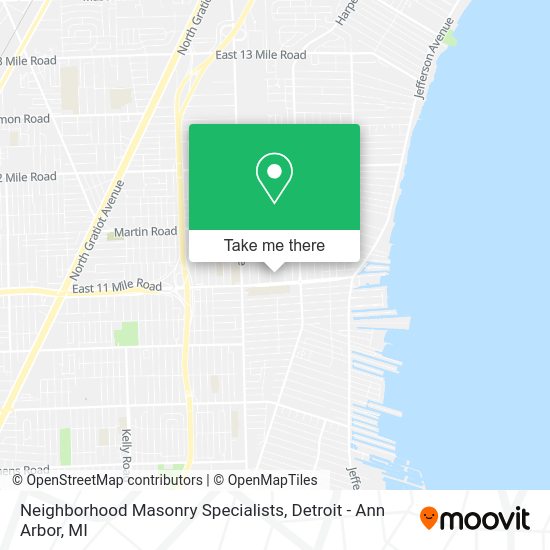Mapa de Neighborhood Masonry Specialists