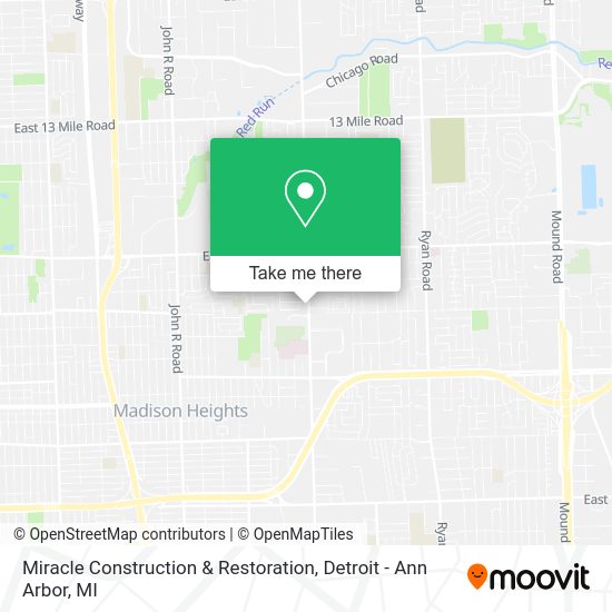 Miracle Construction & Restoration map