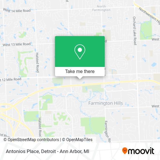 Mapa de Antonios Place
