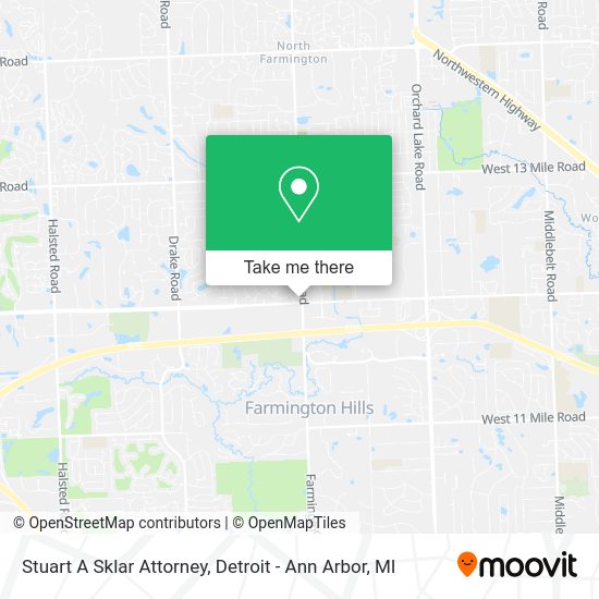 Mapa de Stuart A Sklar Attorney