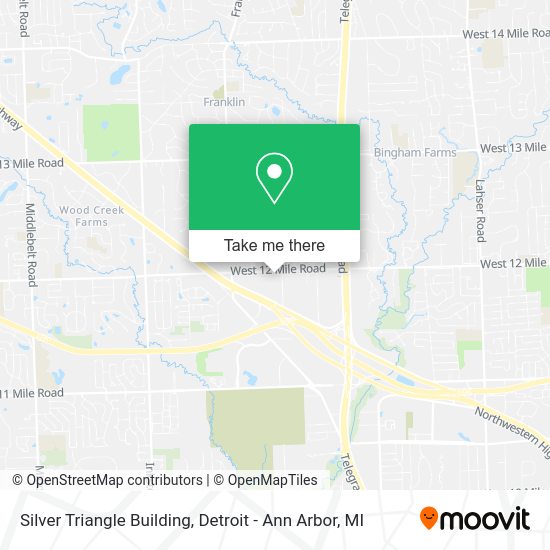 Silver Triangle Building map