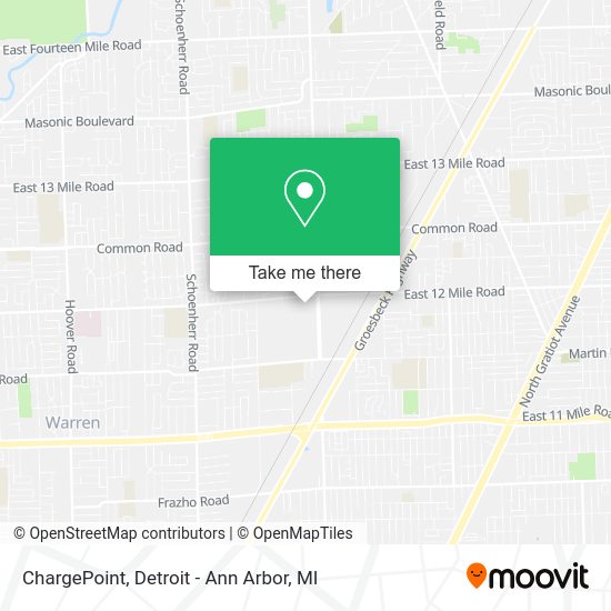 ChargePoint map