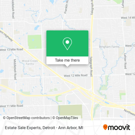 Estate Sale Experts map