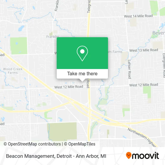 Beacon Management map