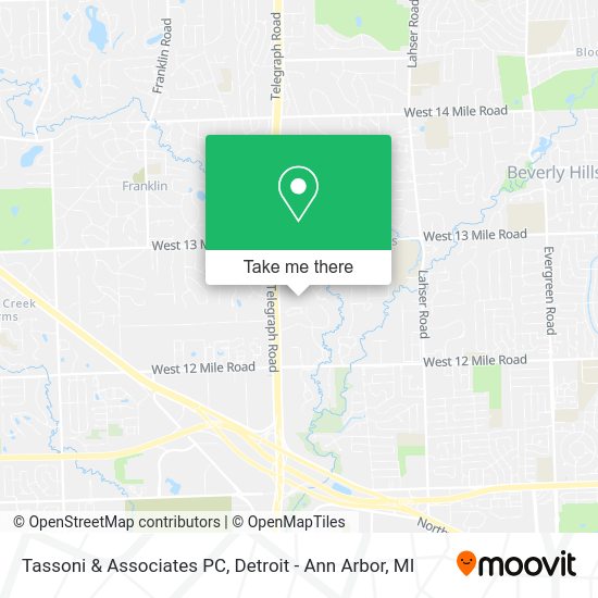 Tassoni & Associates PC map