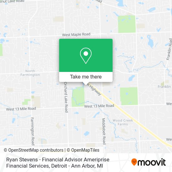 Ryan Stevens - Financial Advisor Ameriprise Financial Services map