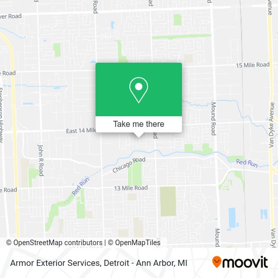 Armor Exterior Services map
