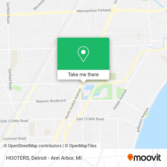 HOOTERS map