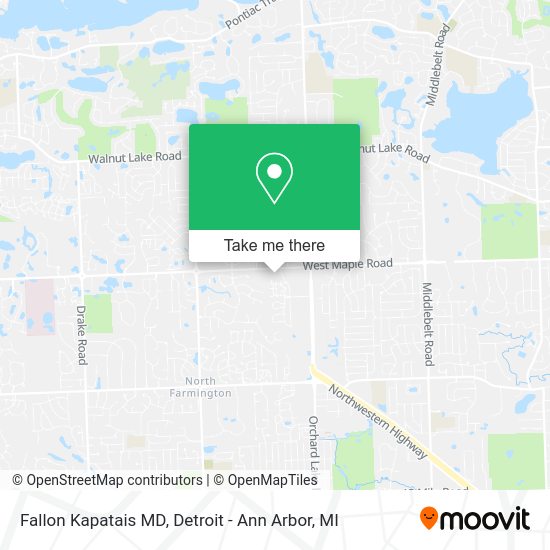 Mapa de Fallon Kapatais MD