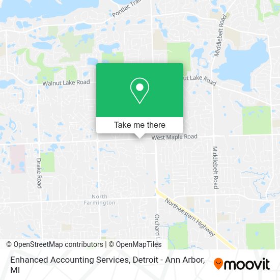 Enhanced Accounting Services map