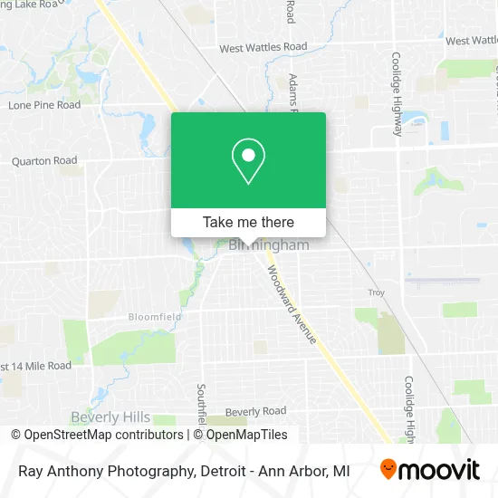 Ray Anthony Photography map