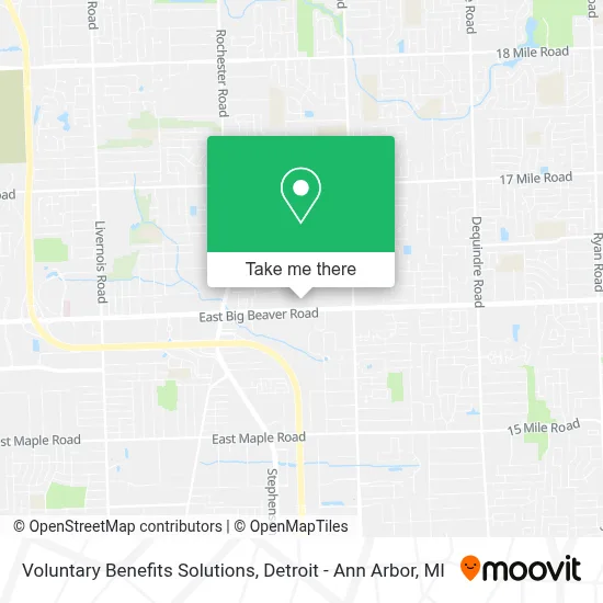 Voluntary Benefits Solutions map