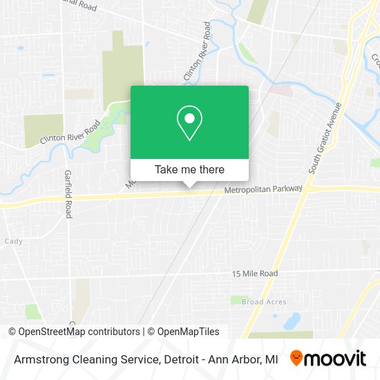 Mapa de Armstrong Cleaning Service