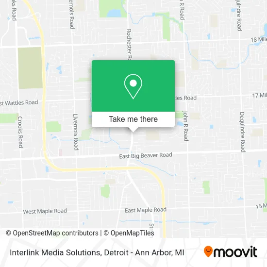 Interlink Media Solutions map