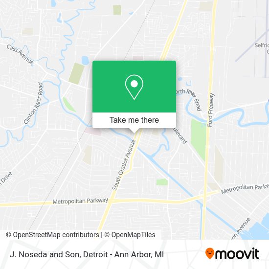 Mapa de J. Noseda and Son