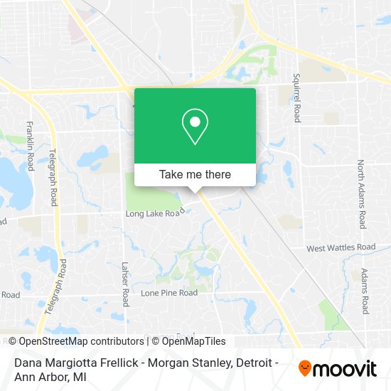 Mapa de Dana Margiotta Frellick - Morgan Stanley