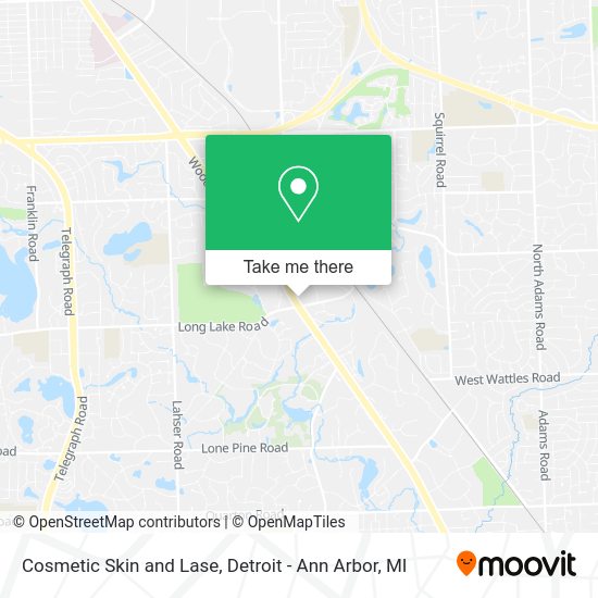 Cosmetic Skin and Lase map