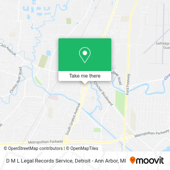 D M L Legal Records Service map