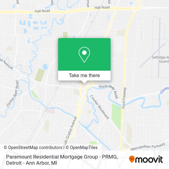 Paramount Residential Mortgage Group - PRMG map