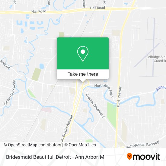 Bridesmaid Beautiful map