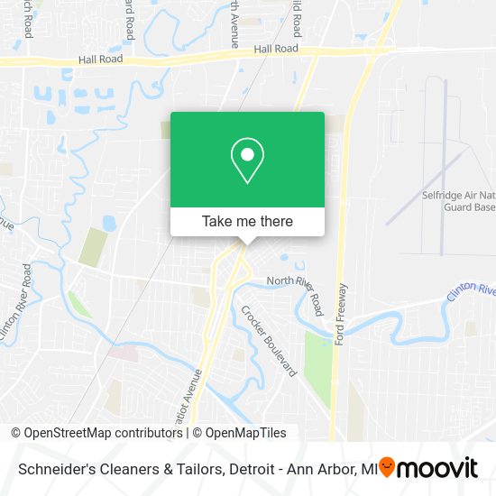Mapa de Schneider's Cleaners & Tailors