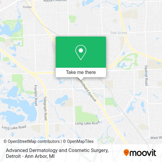 Advanced Dermatology and Cosmetic Surgery map