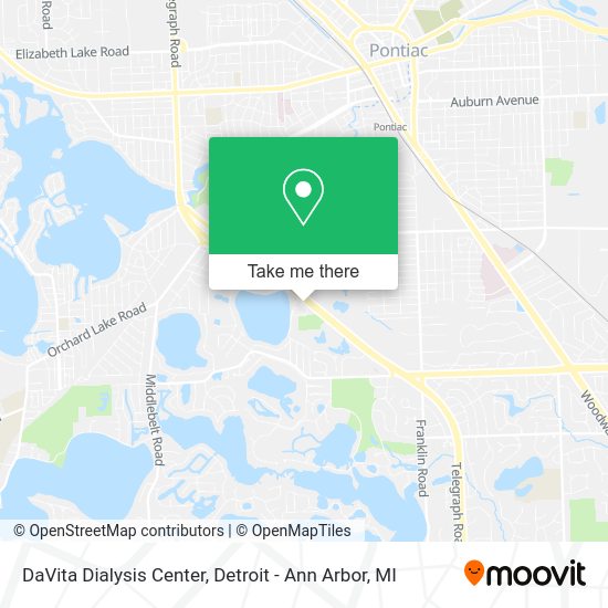 Mapa de DaVita Dialysis Center