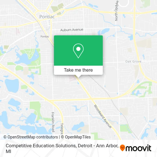 Competitive Education Solutions map