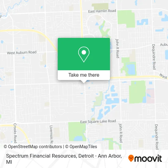 Spectrum Financial Resources map