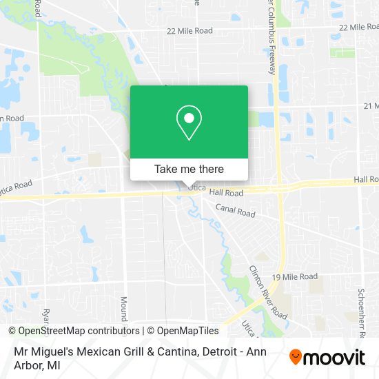 Mr Miguel's Mexican Grill & Cantina map