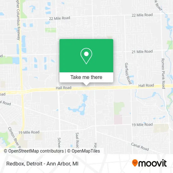 Redbox map
