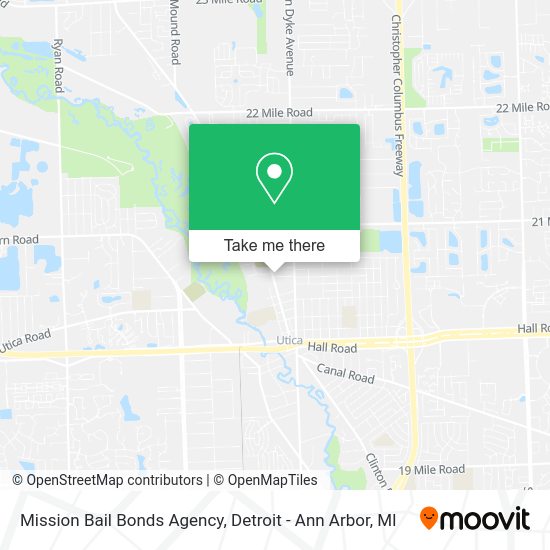 Mapa de Mission Bail Bonds Agency