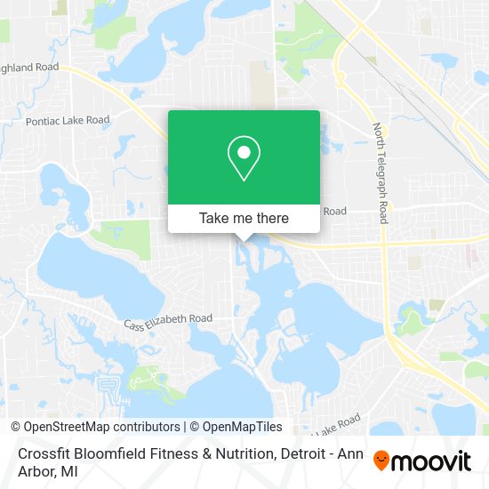 Crossfit Bloomfield Fitness & Nutrition map