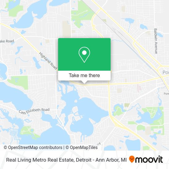 Real Living Metro Real Estate map