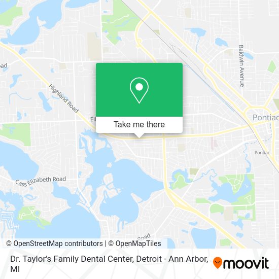 Mapa de Dr. Taylor's Family Dental Center
