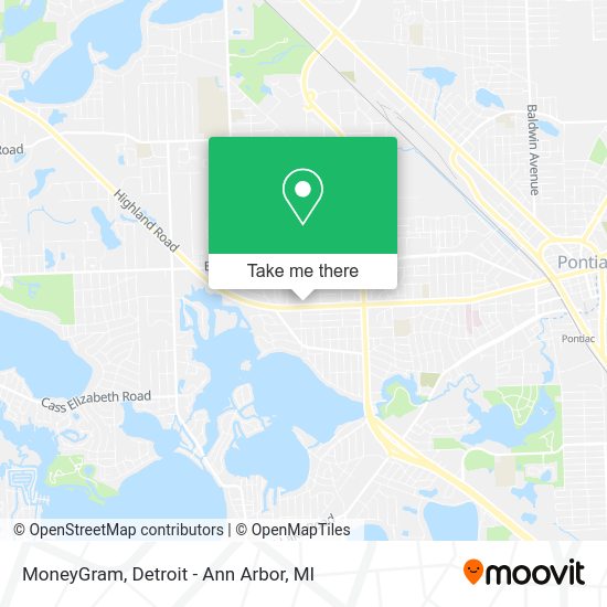 Mapa de MoneyGram